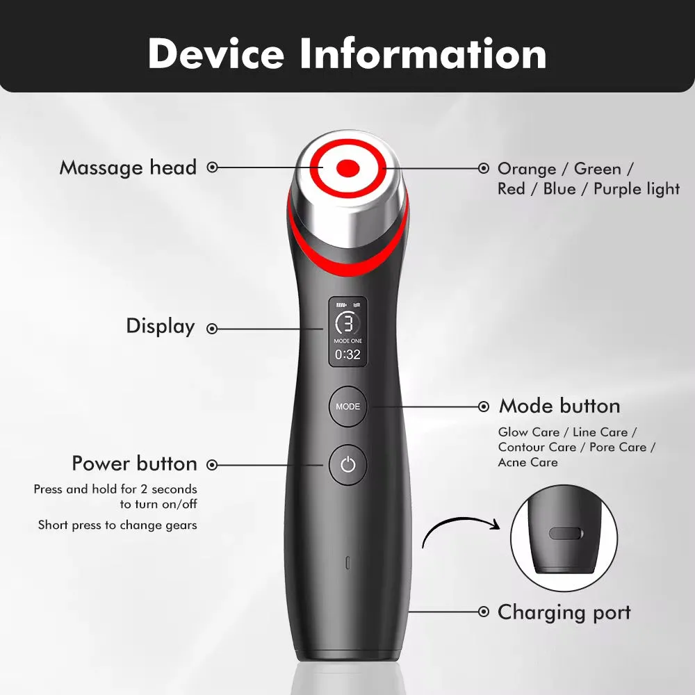 برو الكورية العناية بالبشرة جهاز الجمال - Pro Korean Skin Care Beauty Device Portable