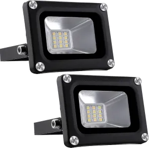 10W Advantage Led Floodlight 2 Pack