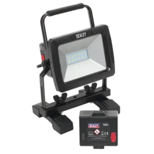 10W SMD Rechargeable Floodlight with Extra Battery