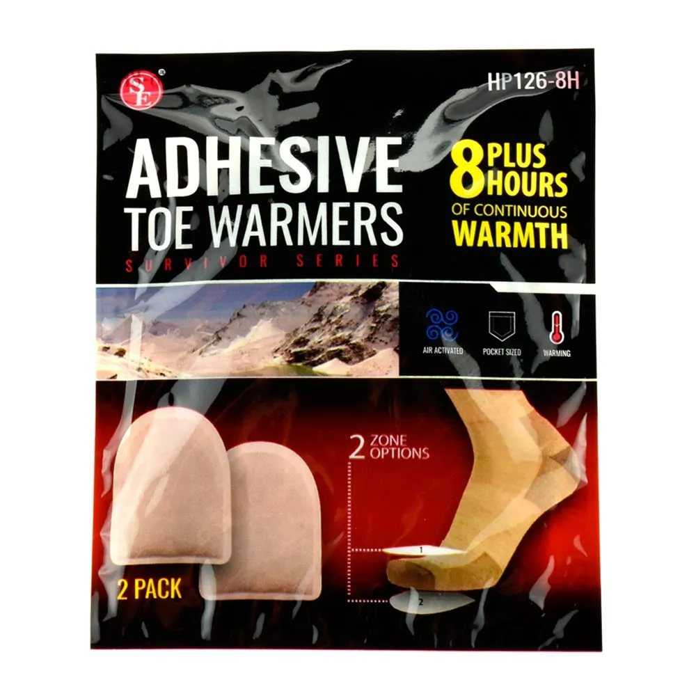 15 Pairs Adhesive Toe Warmers Hot Feet Pads Heat Up to 8   Hours Cold EXPIRED