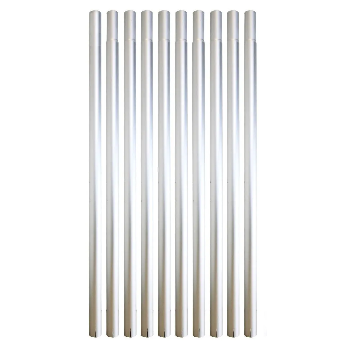 20 Gallon Cyclone II 3600W Stainless Steel Gutter Vacuum with 40 Foot Aluminum Poles and Bag