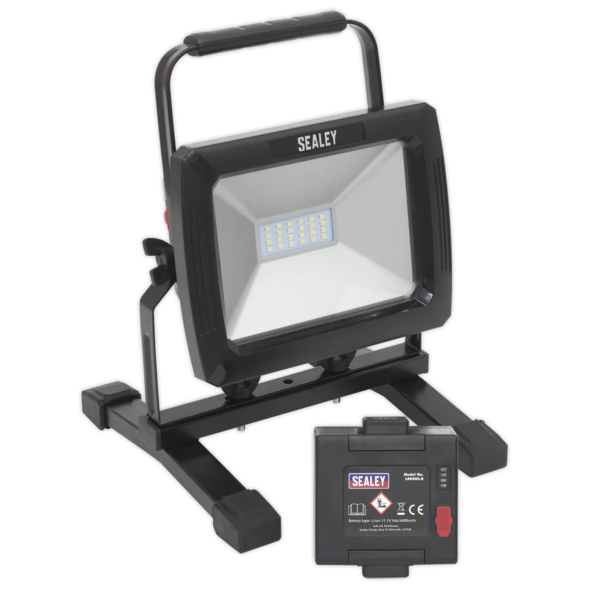 20W SMD Rechargeable Floodlight with Extra Battery