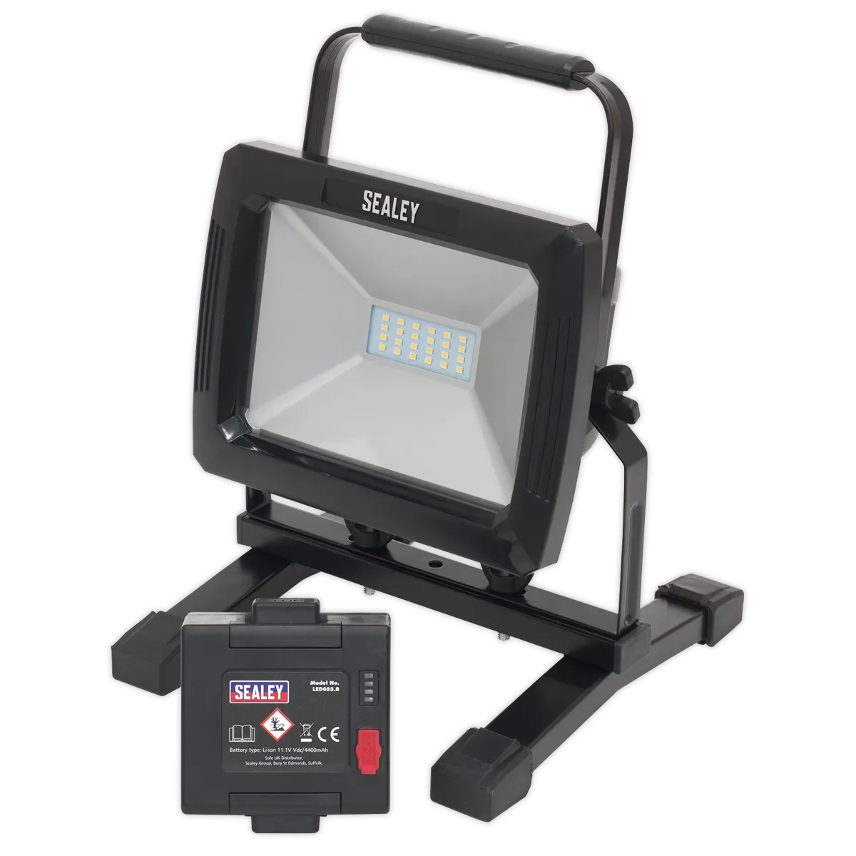 20W SMD Rechargeable Floodlight with Extra Battery
