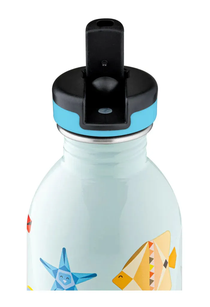 24BOTTLES Urban Bottle 500ml - Sea Friends - Blue