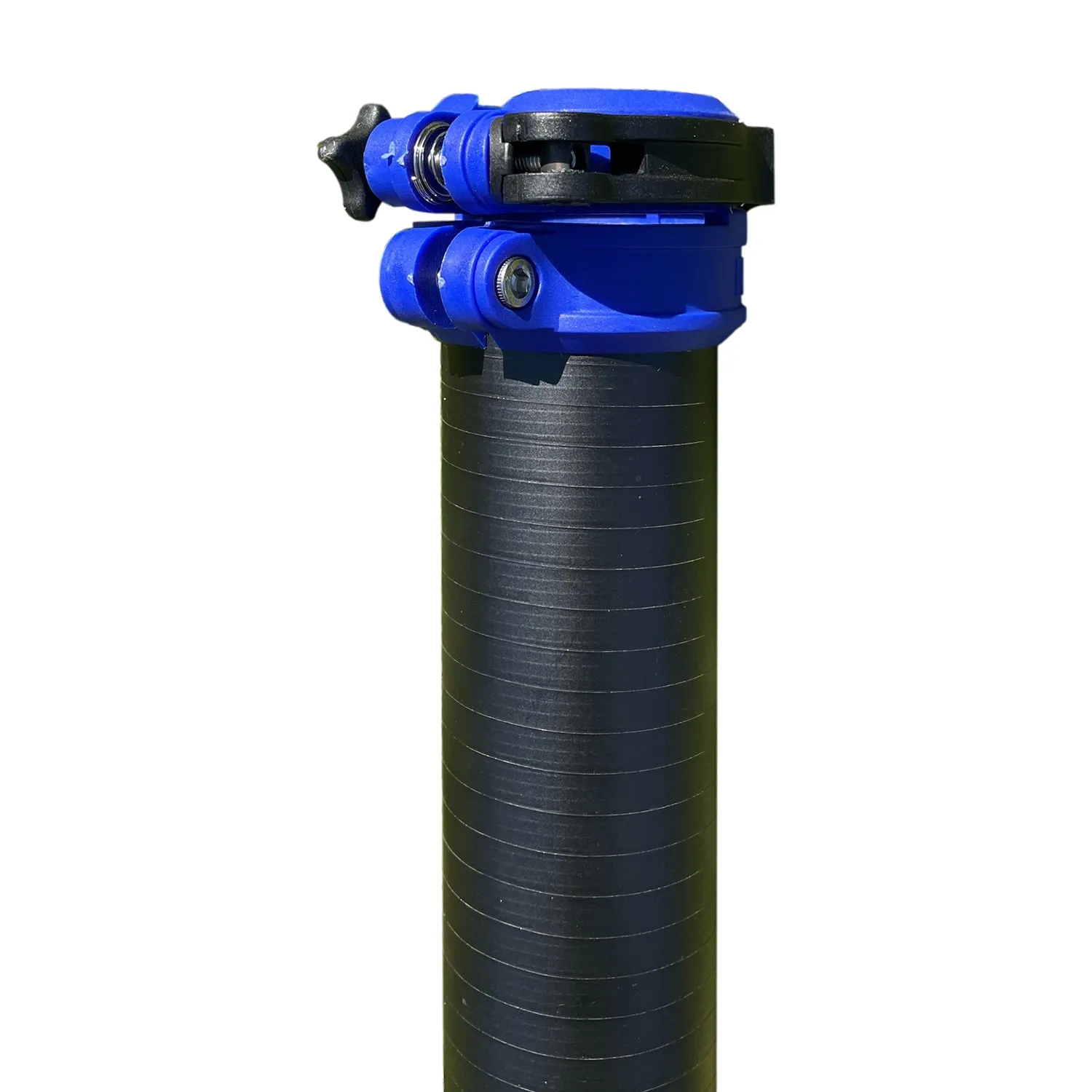 28ft Carbon Fiber Clamping Gutter Cleaning Pole Kit