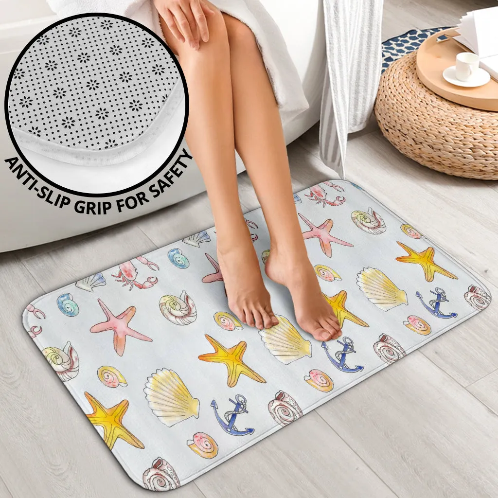 3 Piece Bathroom Set - Beach Theme