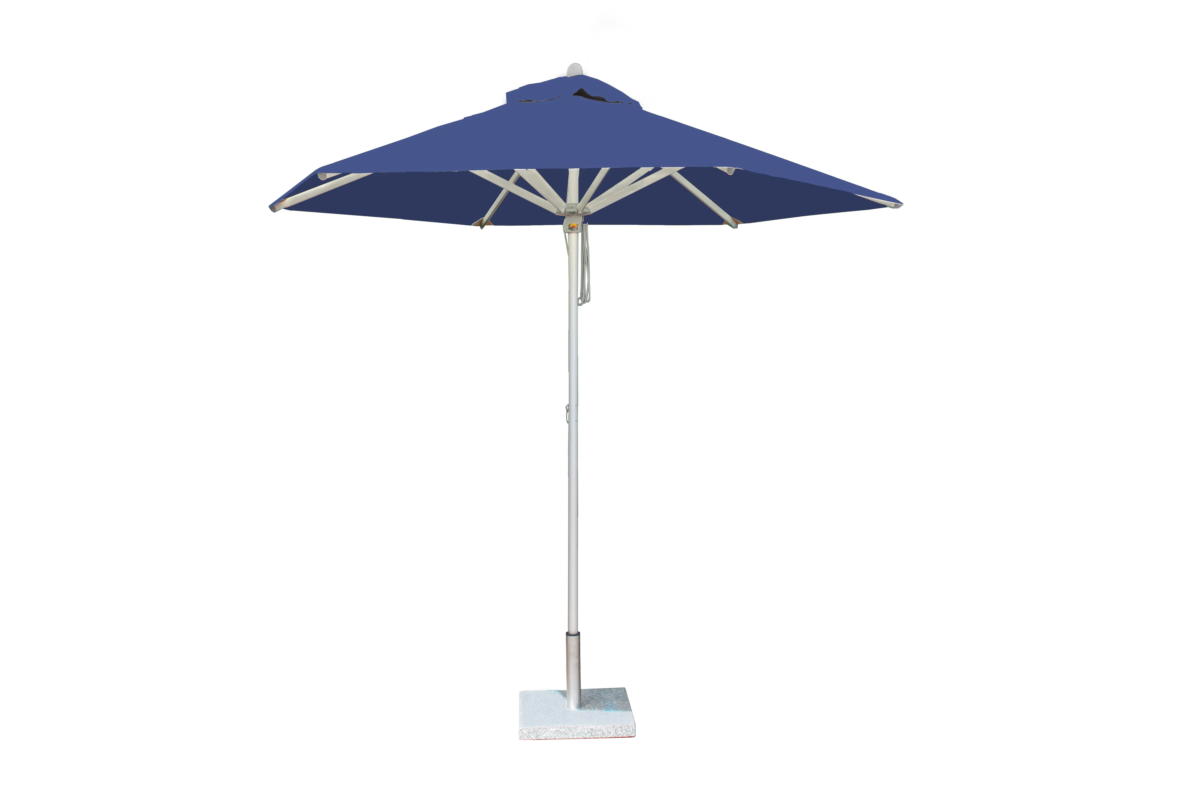 Bambrella 9' Round Santa Ana Aluminum Pulley Lift No Tilt Umbrella