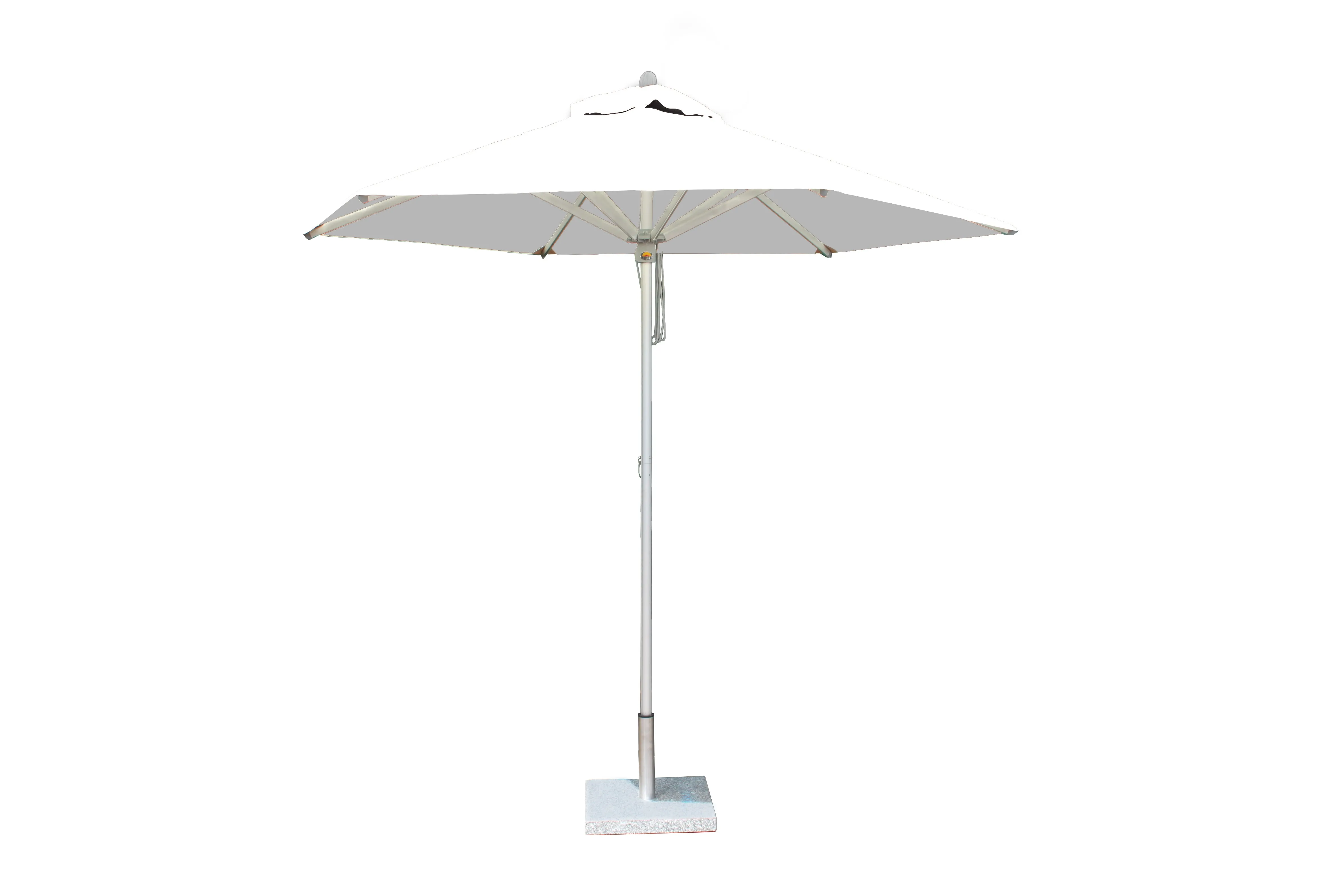 Bambrella 9' Round Santa Ana Aluminum Pulley Lift No Tilt Umbrella