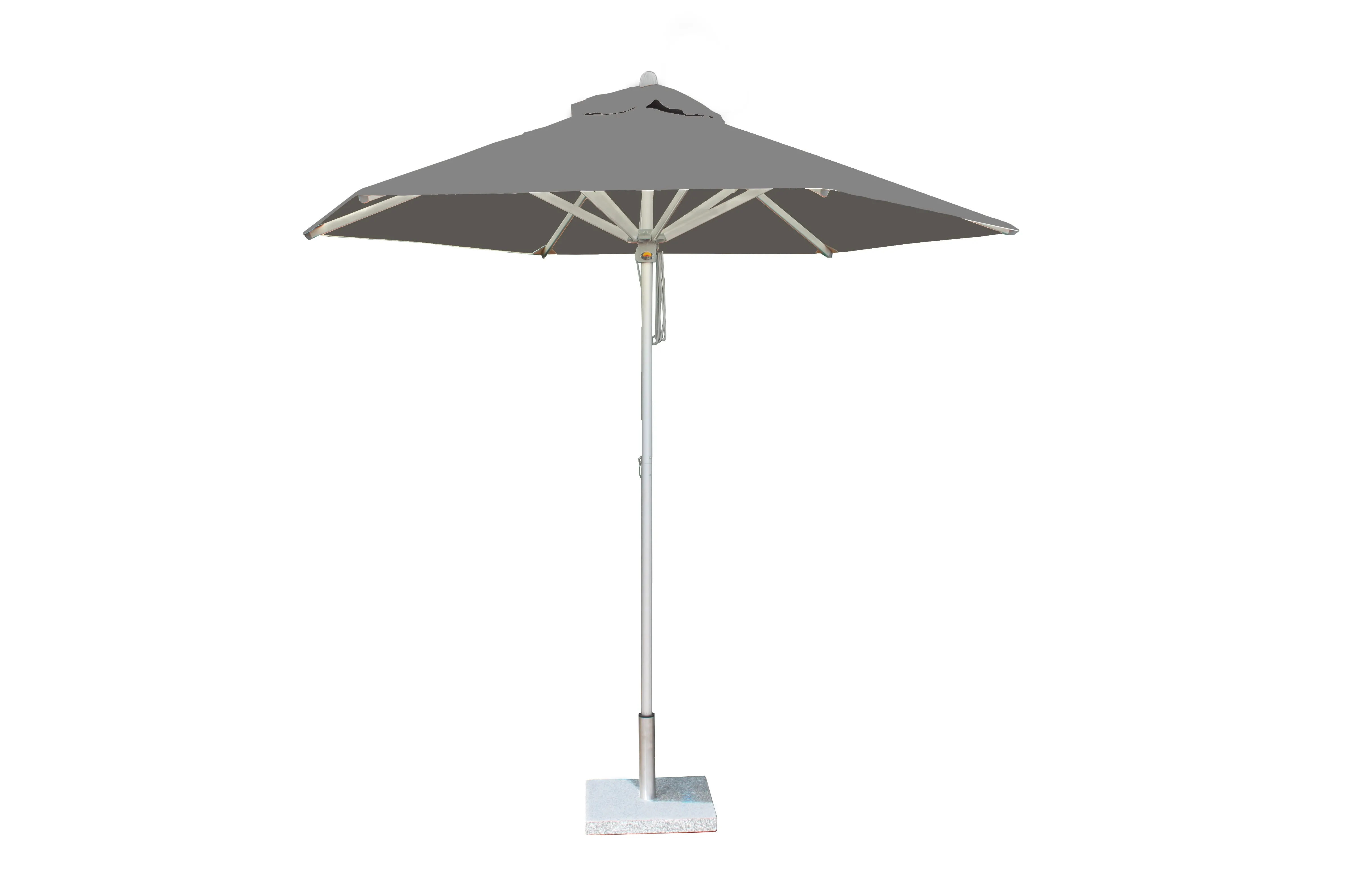 Bambrella 9' Round Santa Ana Aluminum Pulley Lift No Tilt Umbrella