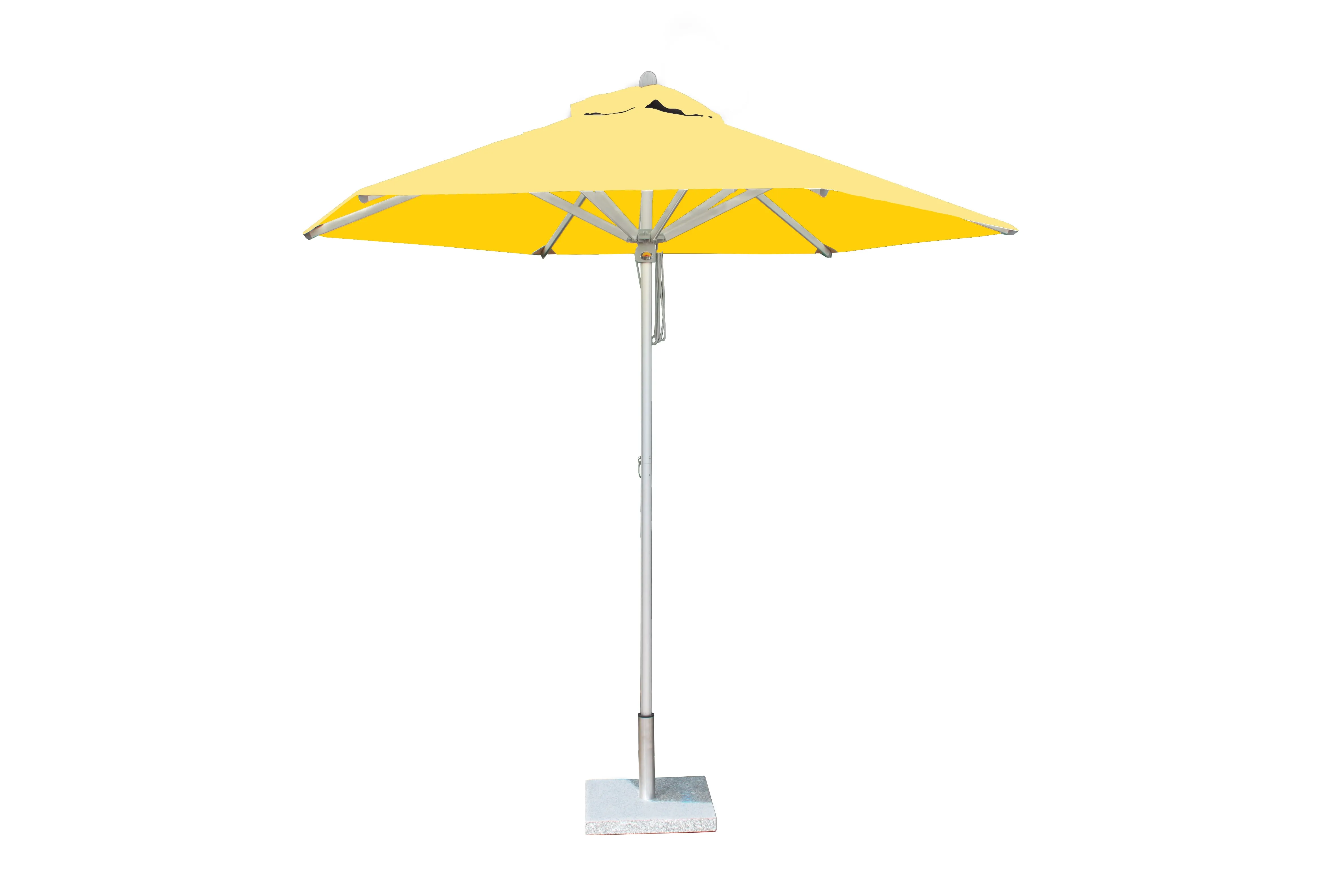 Bambrella 9' Round Santa Ana Aluminum Pulley Lift No Tilt Umbrella