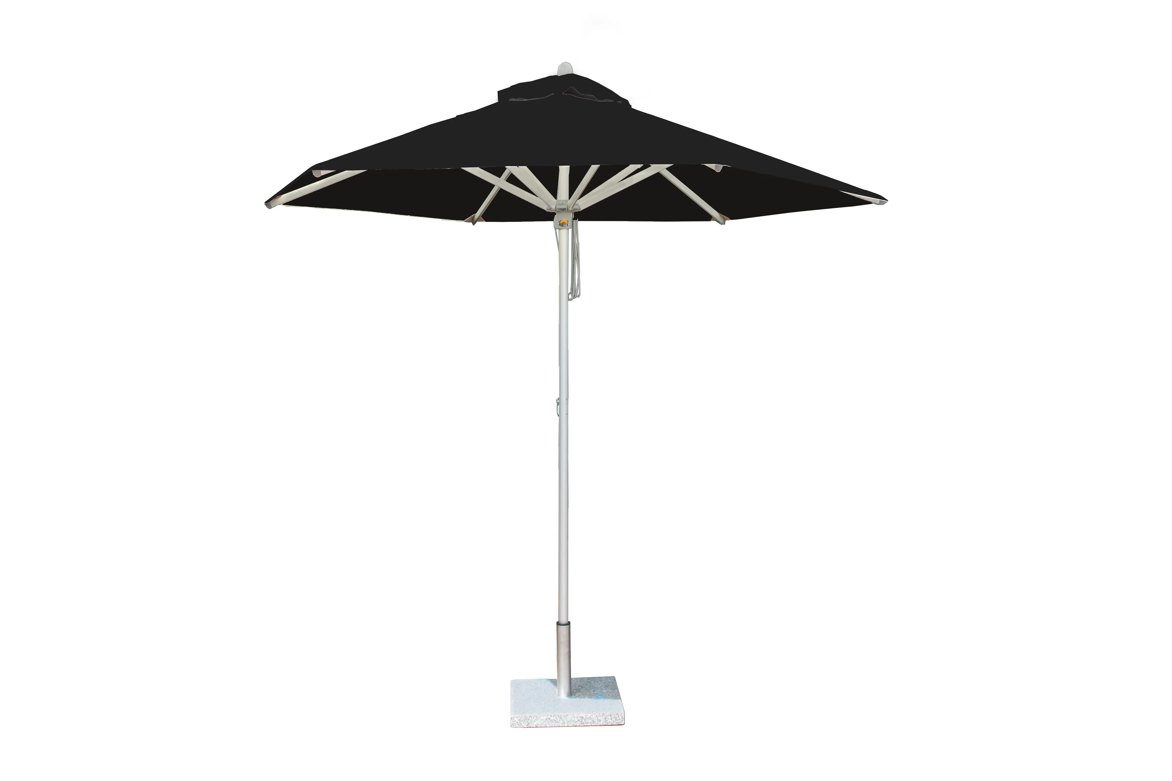 Bambrella 9' Round Santa Ana Aluminum Pulley Lift No Tilt Umbrella