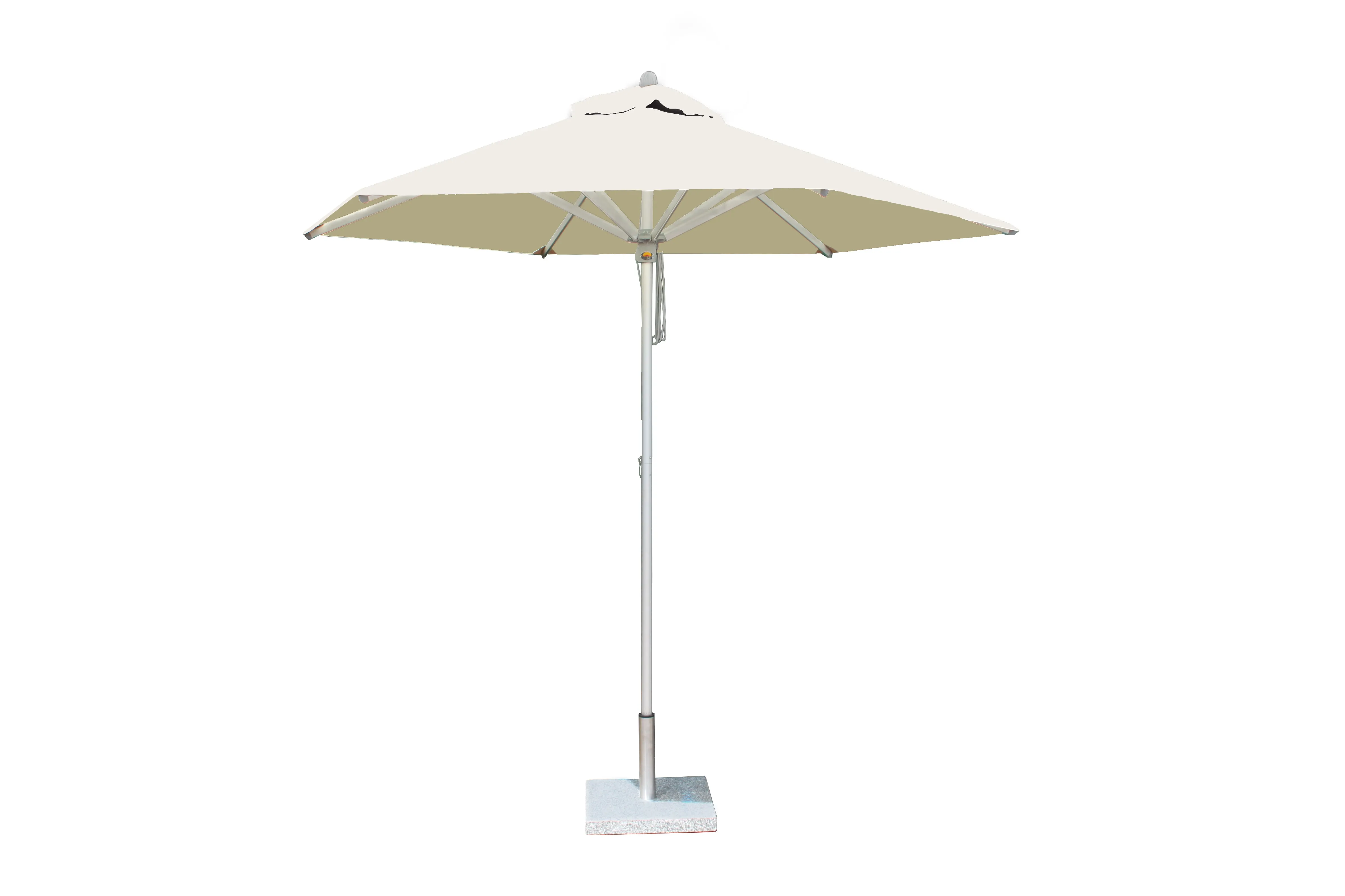 Bambrella 9' Round Santa Ana Aluminum Pulley Lift No Tilt Umbrella