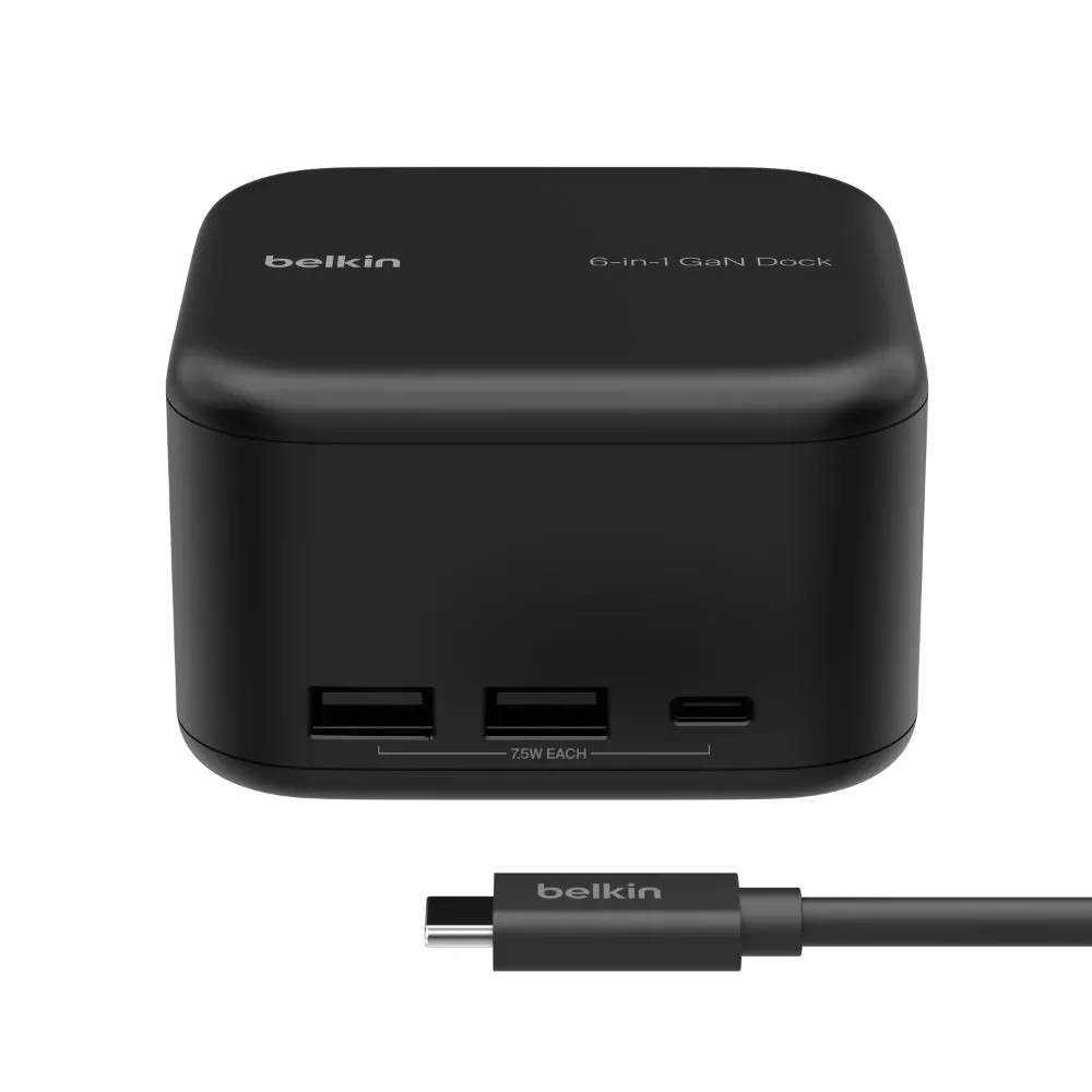 BELKIN Dock Station 6In1 130W Pd Core Gan Dock U