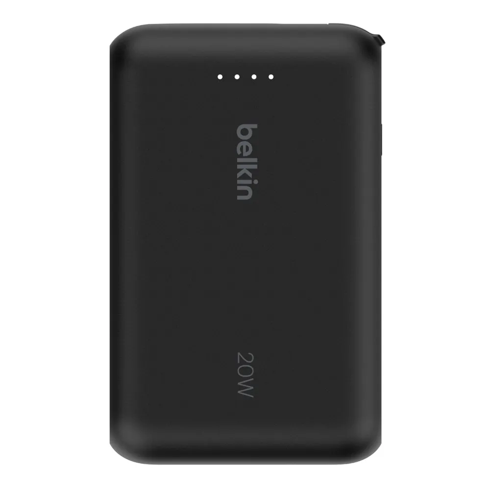 BELKIN Powerbank 10K With Intergrated Usb-C Cable Bl