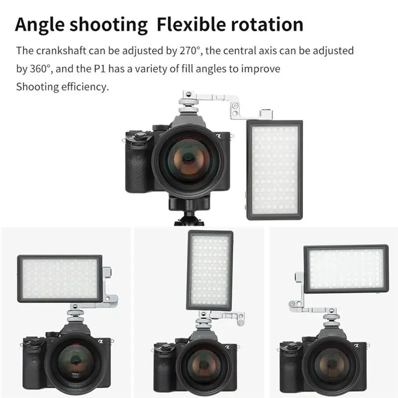 Bl-P1 Portable Rgb Pocket Fill Light Full Colour 2500-8500K Photography Camera Light