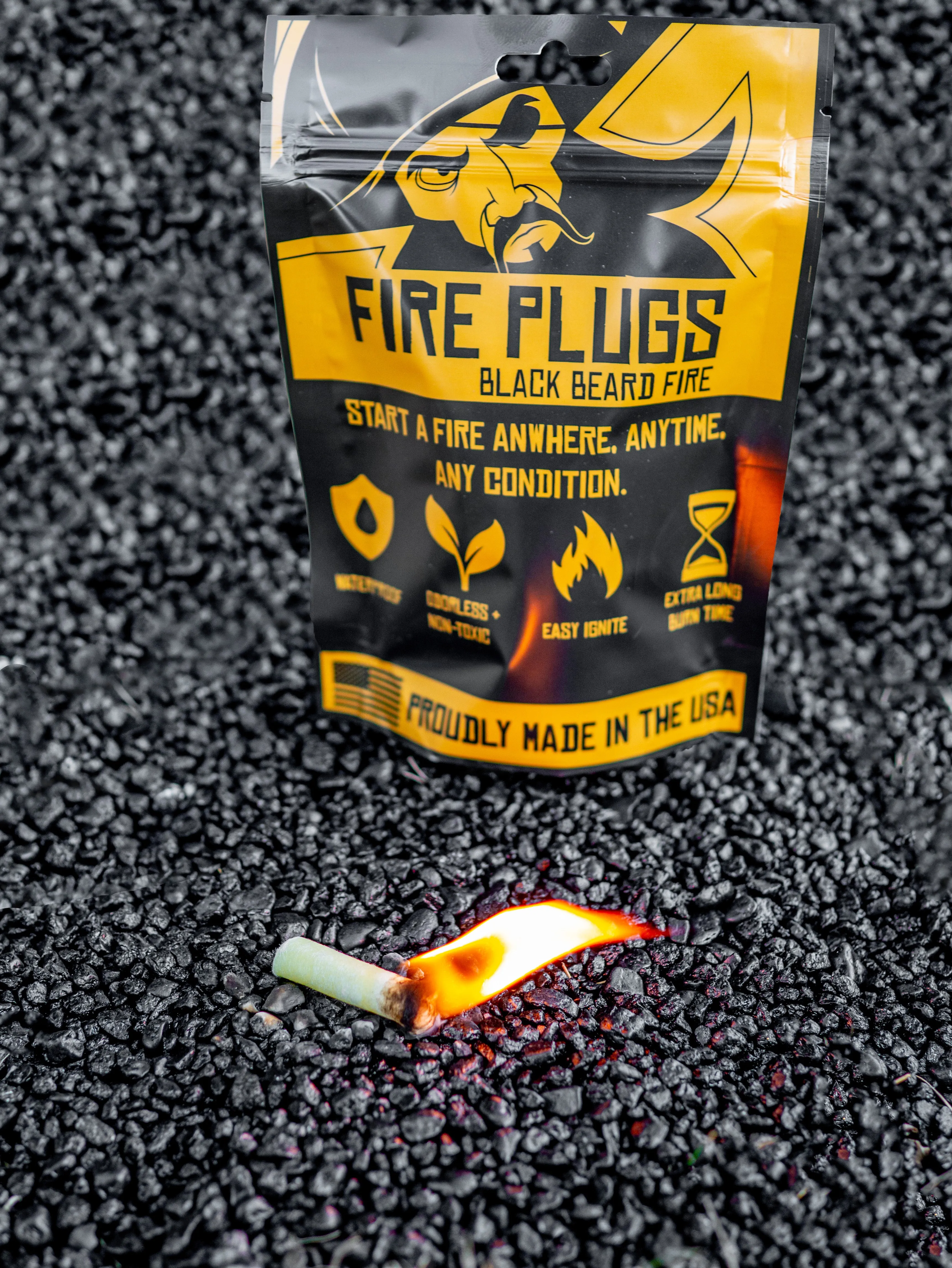 Black Beard Essential Fire Starter Kit