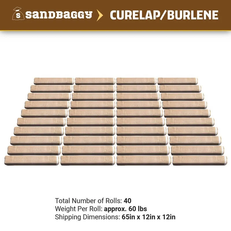 Burlap Concrete Curing Blankets - Curelap - Burlene - 10 ft Width