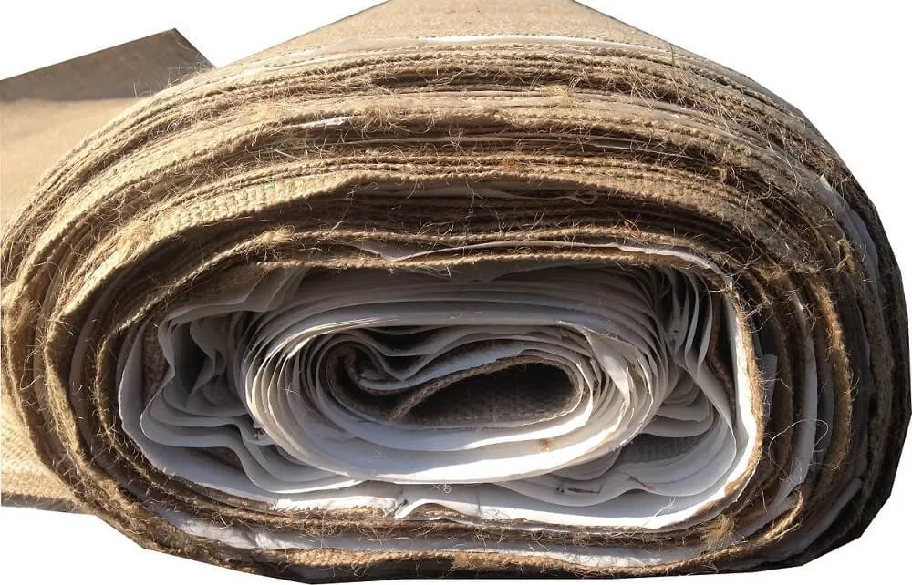 Burlap Concrete Curing Blankets - Curelap - Burlene - 10 ft Width