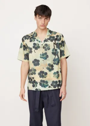 Camp Collar Silk Shirt