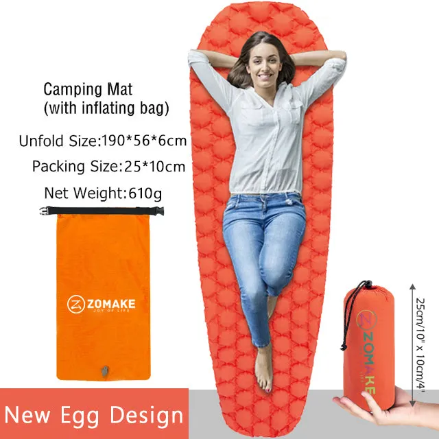 Camping mattress inflatable Single