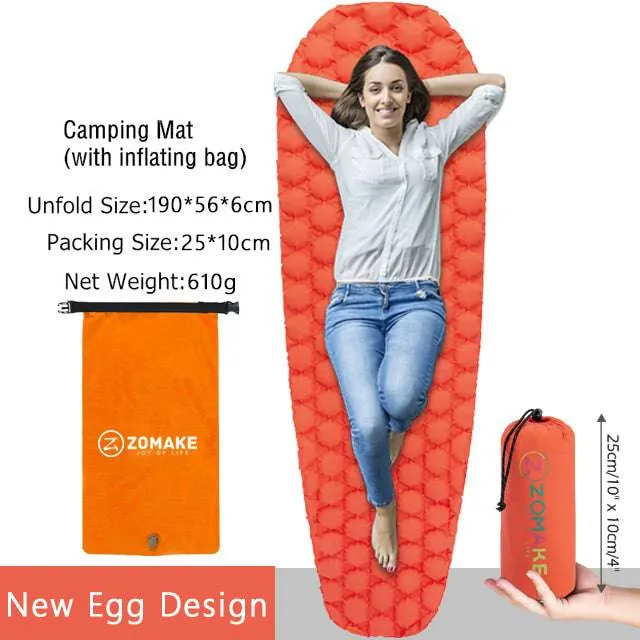 Camping mattress inflatable Single