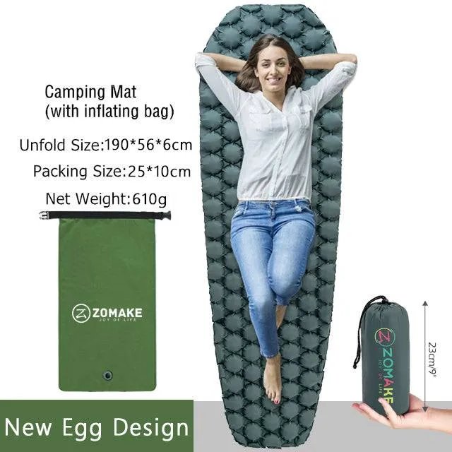 Camping mattress inflatable Single