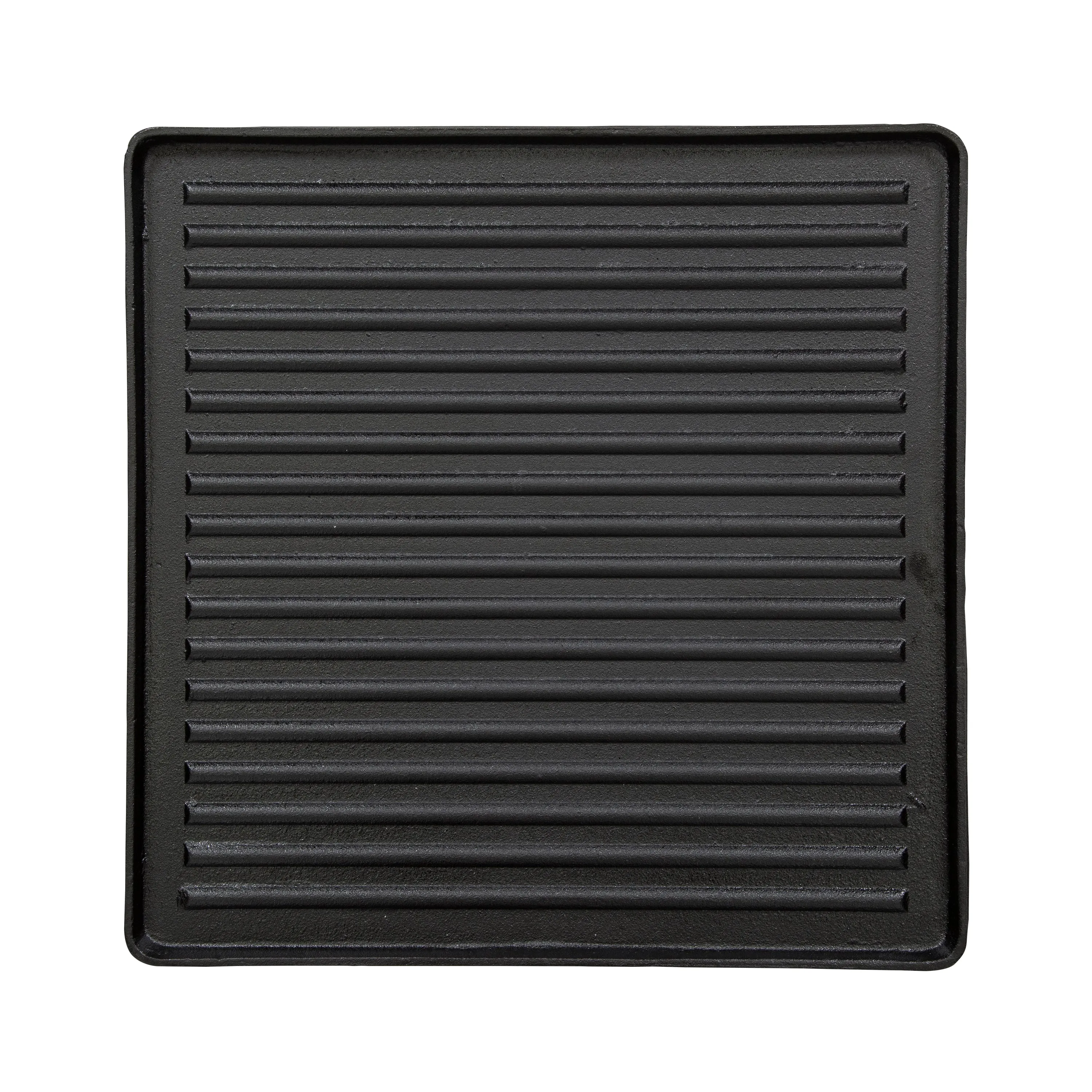 Cast Iron Griddle - 15 In X 15 In - Preseasoned Reversible Cooking Surface