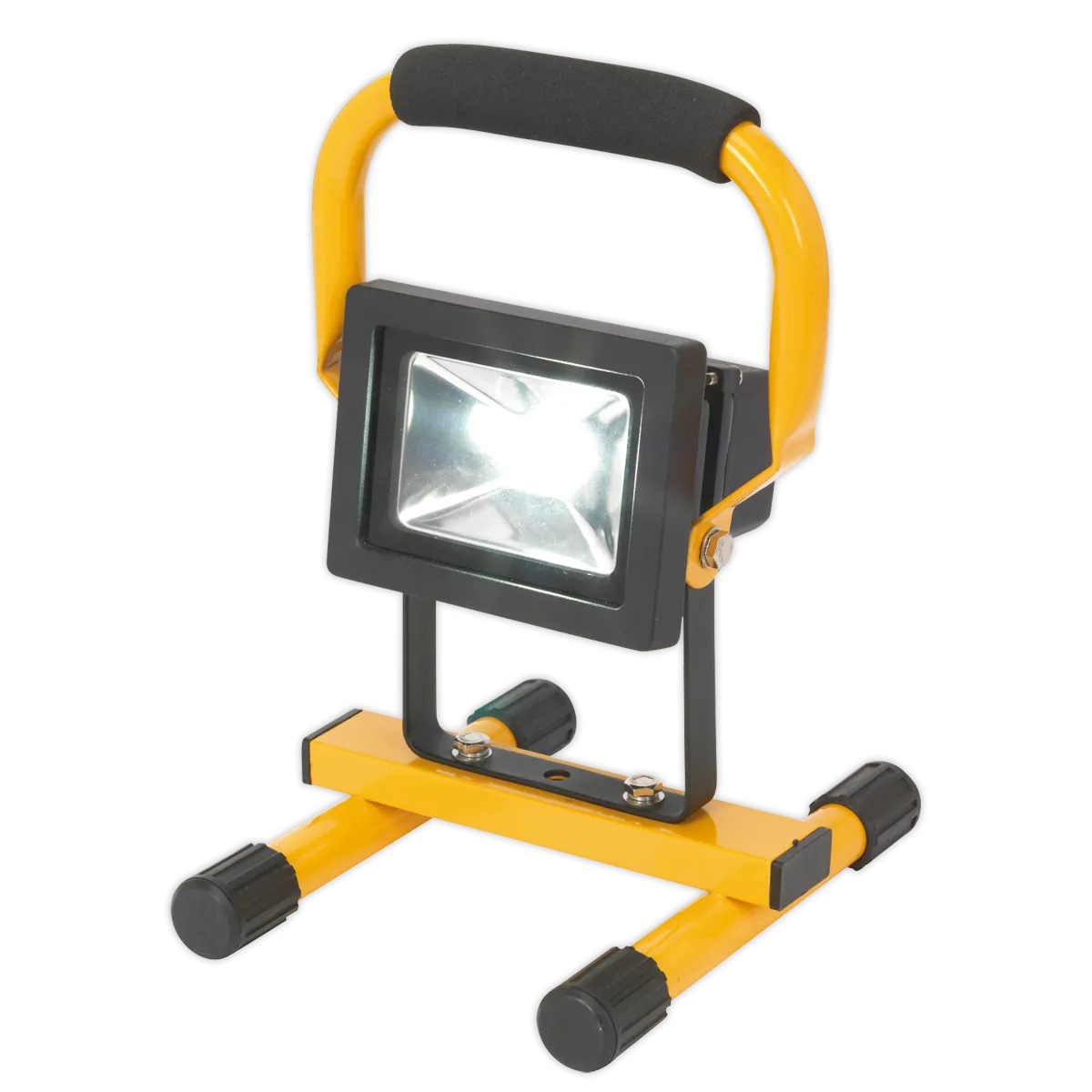 Cordless COB LED Floodlight with Wall Bracket 10W Lithium-ion Rechargeable