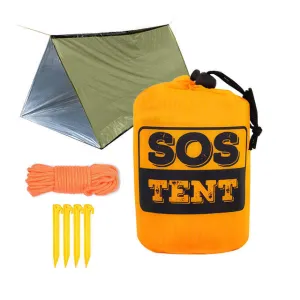Custom Logo Life Tent 2 Person Rescue Emergency Survival Shelter Tube Tent خيمة إنقاذ مخصصة بشعار شخصي، خيمة أنبوبية للنجاة في حالات الطوارئ، مناسبة لشخصين