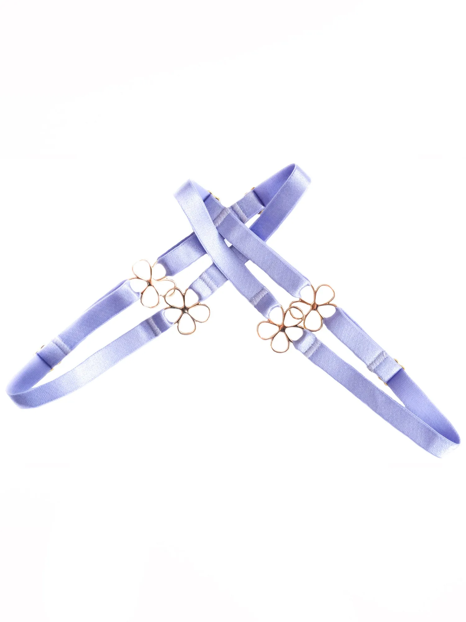 Daisy Dainty Garter Blue