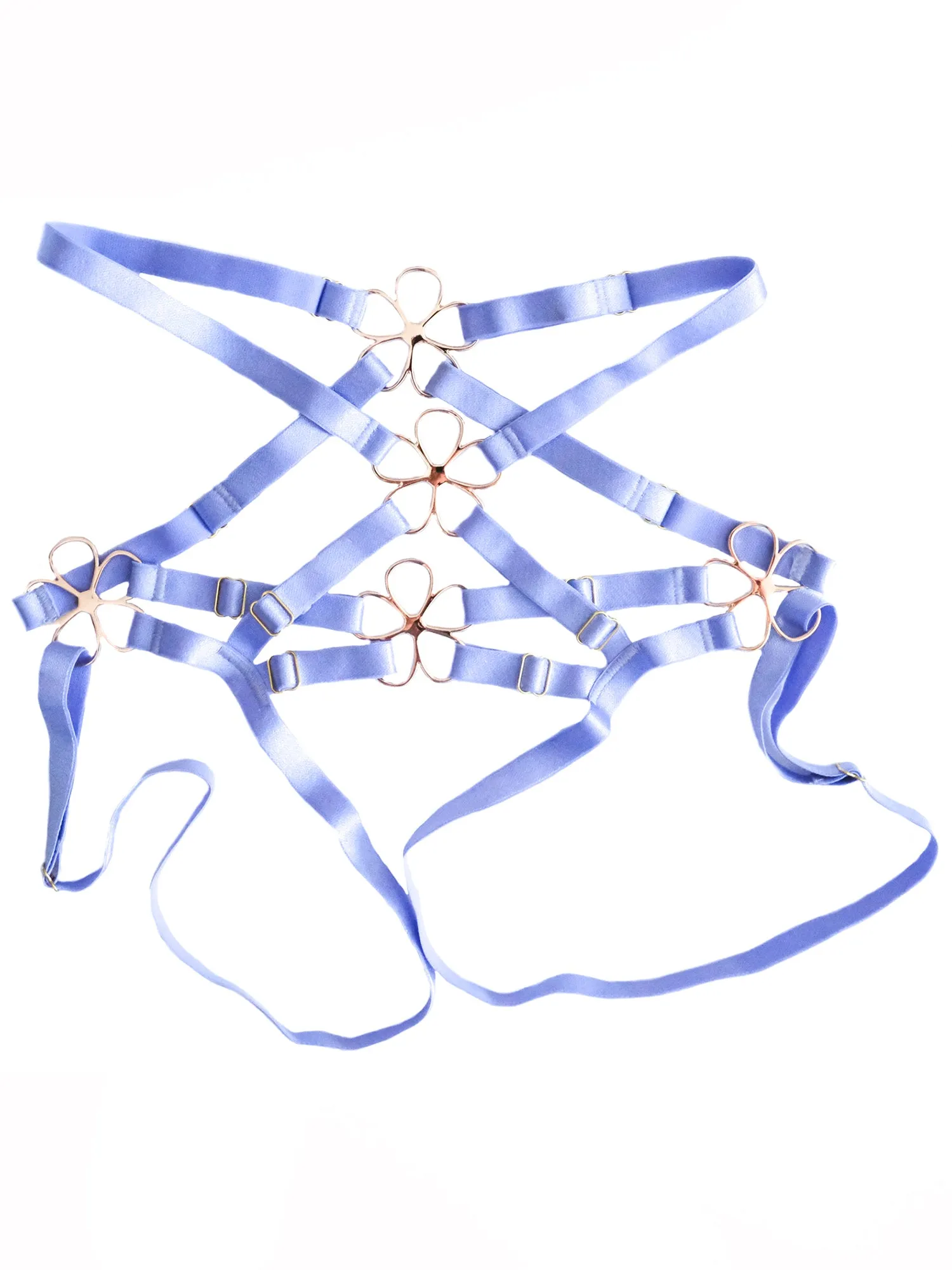 Daisy Strappy Harness Blue