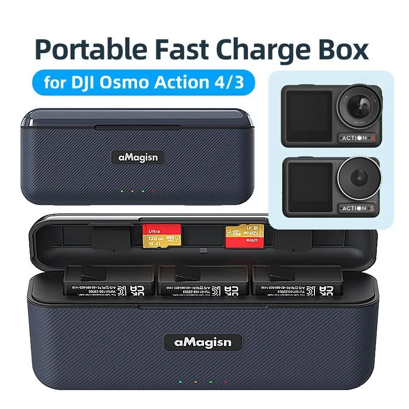 Fast Charge Charger for Sports Camera Accessories - Magisn