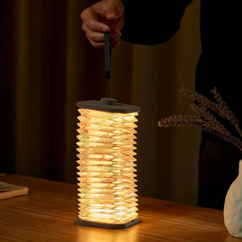 Gingko - Velvet Cover Accordion - Small LED Light 006