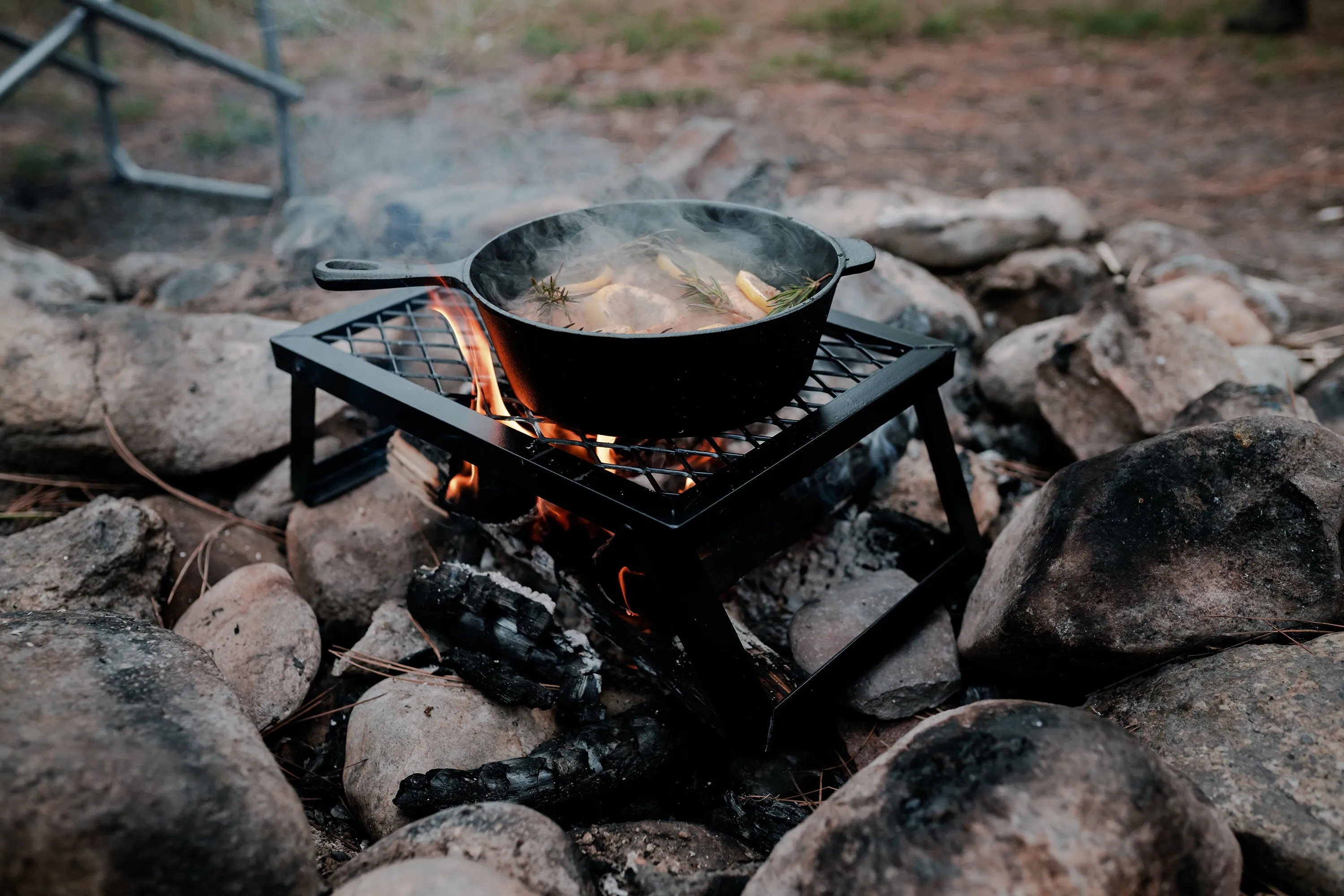 Heavy Duty Camp Grill - 12 In X 16 In