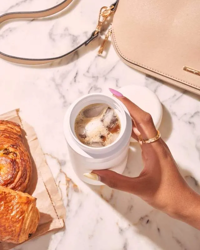 Insulated Ceramic Bottle (Cream)