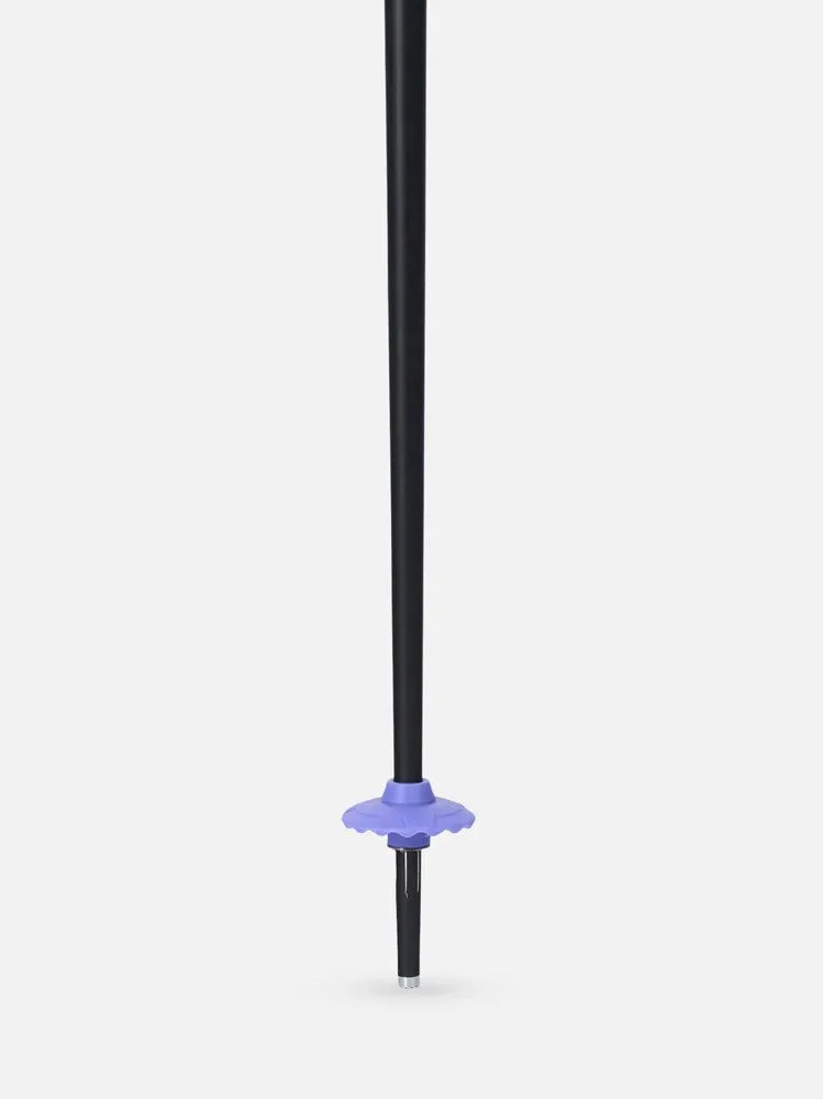 Line Tac Ski Poles - Maroon