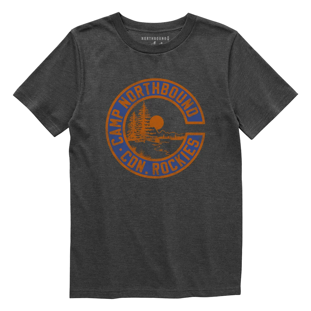 Northbound Supply Co. Charcoal Heather Camp Northbound Tshirt
