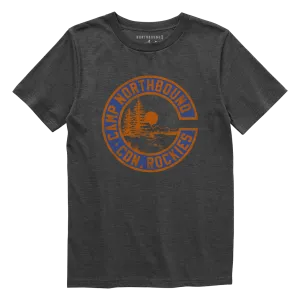 Northbound Supply Co. Charcoal Heather Camp Northbound Tshirt
