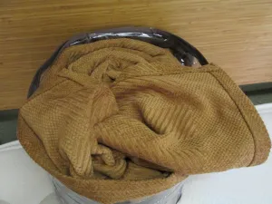 Organics And More Naturesoft GOTS Certified Organic Cotton “Chenille Herringbone” Blanket