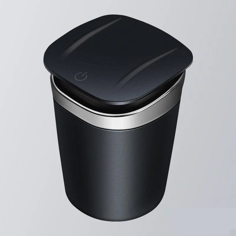 Portable Automatic Lighting Car Metal Ashtray