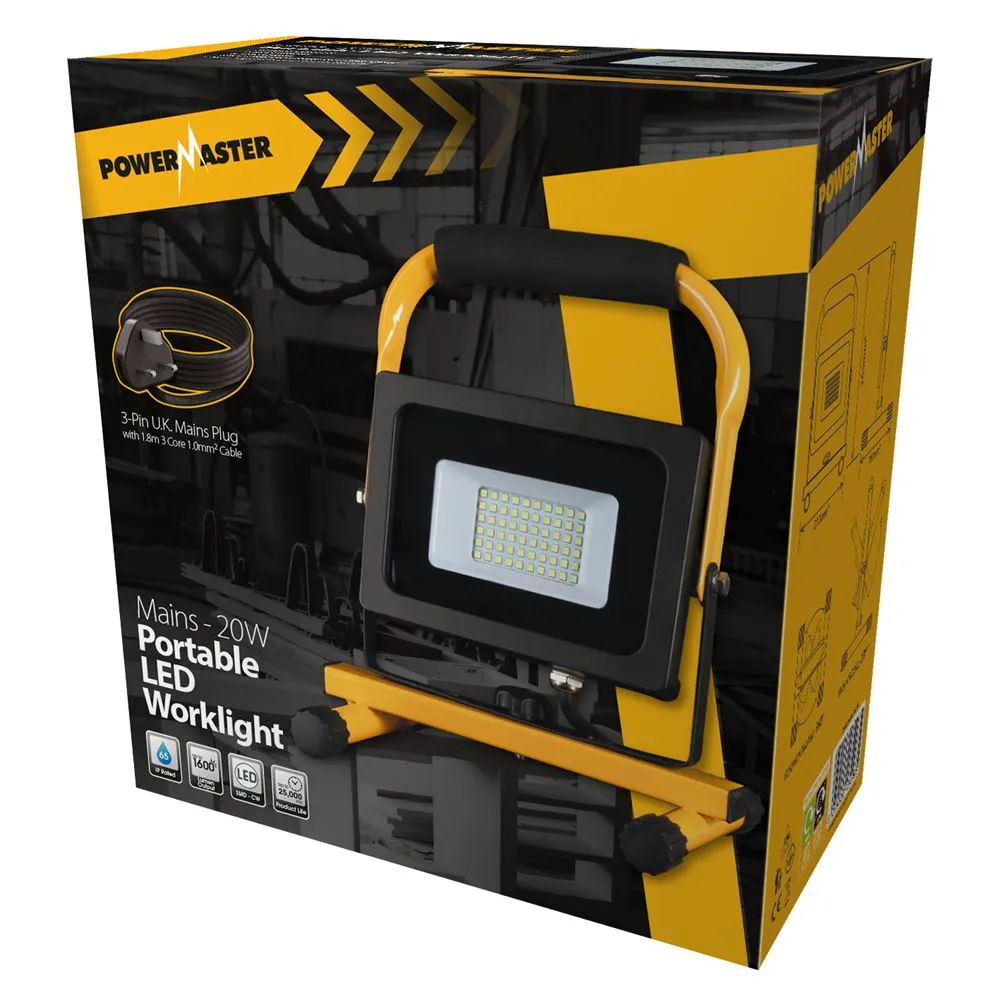 Powermaster LED Portable Worklight 20W