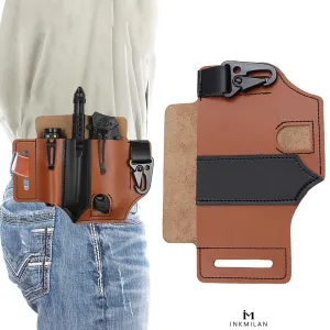 Pu Leather Survival Tools Pouch Jg-58