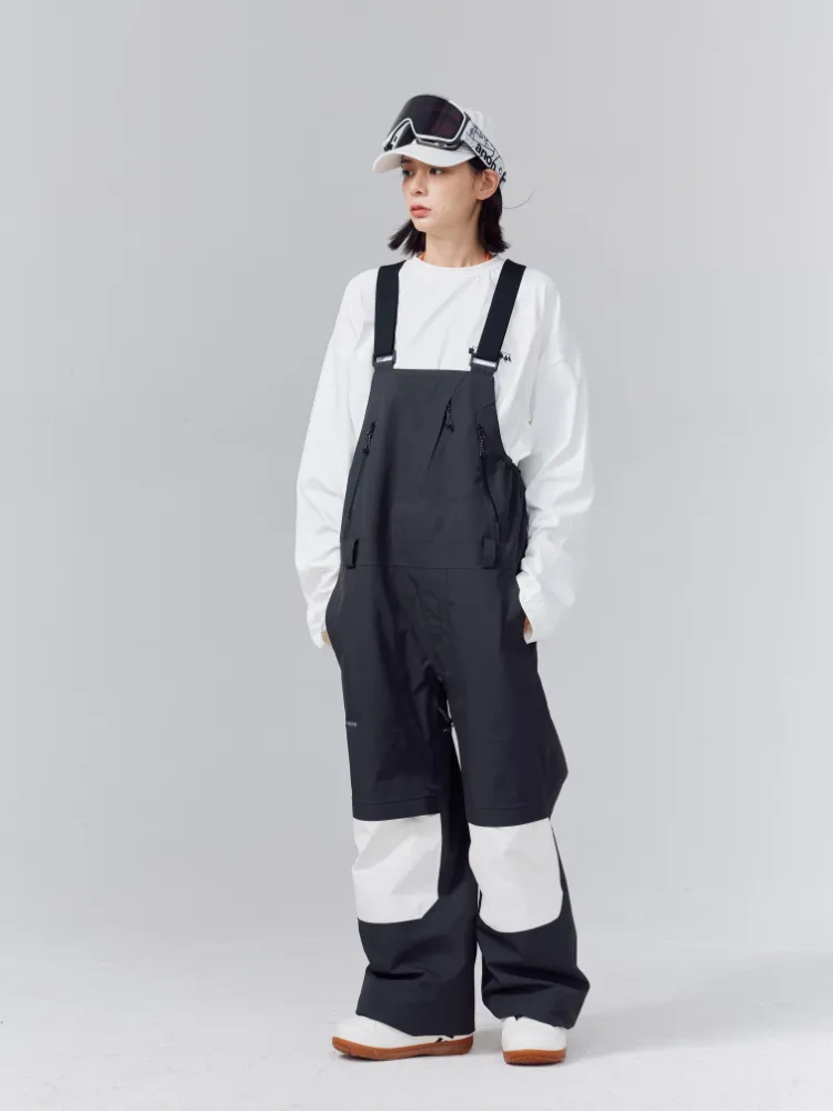 Randompow 3L Panda Colorblock Snowsuits - Unisex