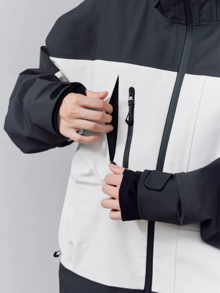 Randompow 3L Panda Colorblock Snowsuits - Unisex
