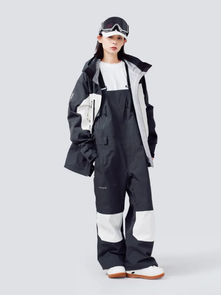 Randompow 3L Panda Colorblock Snowsuits - Unisex