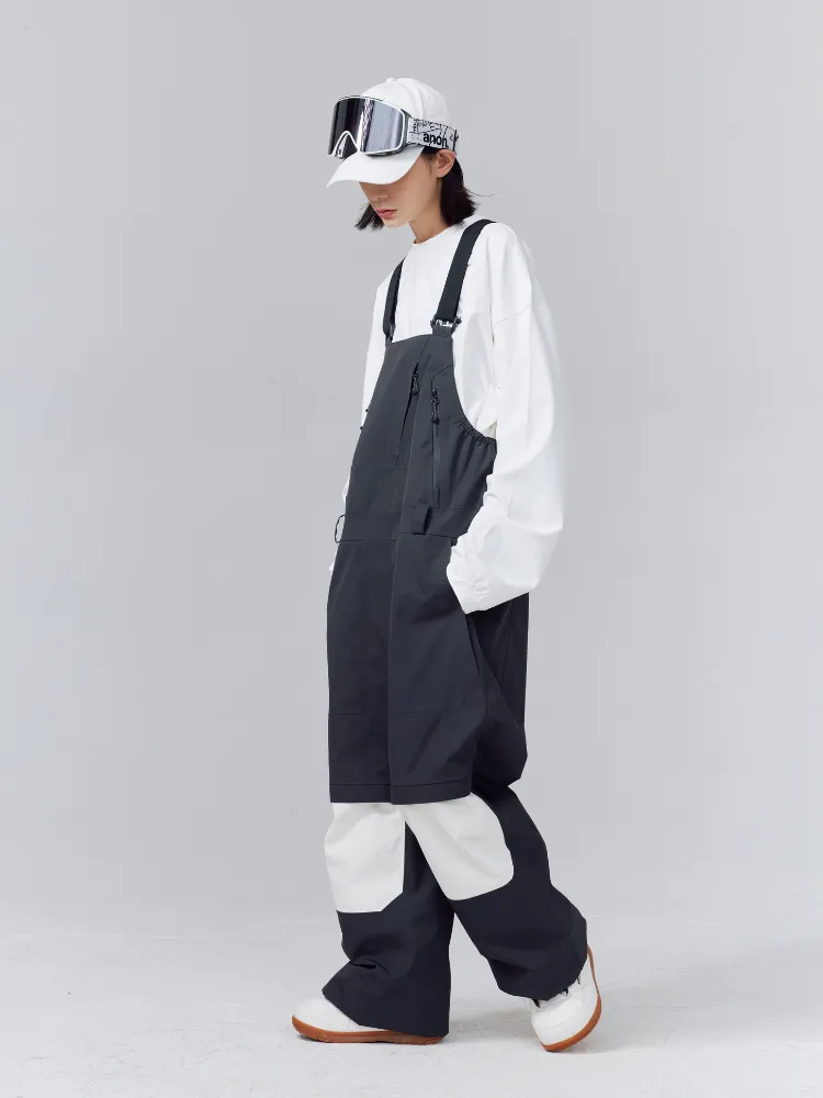 Randompow 3L Panda Colorblock Snowsuits - Unisex