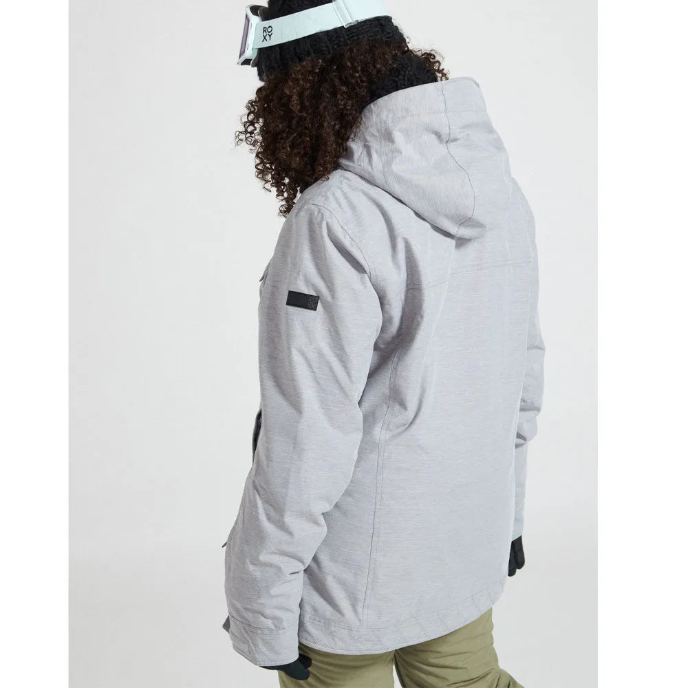 Roxy Billie Snowboard/Ski Jacket - Heather Grey