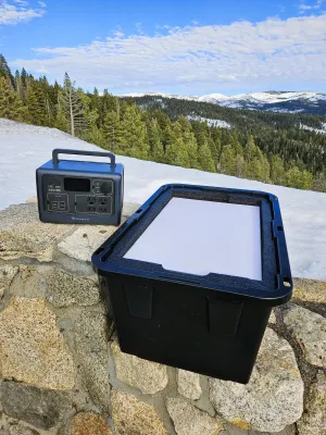 SATGEAR S4 - Gen 3 Starlink Storage Bin Tote 27 Gallon