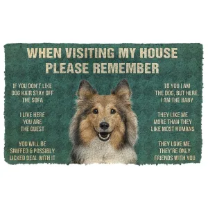 Sheltie Rules mats by Style's Bug