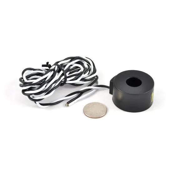 Solid-core CT, 200A, 200A:26.6mA, 15mm (0.59") Hole Diameter, BCT-015-200UL